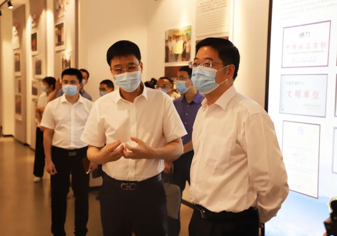 溫州市委常委、市紀委書記、市監(jiān)委主任張建明蒞臨通力科技調(diào)研