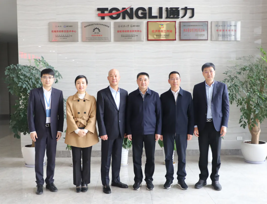 浙江省委統(tǒng)戰(zhàn)部副部長、省工商聯(lián)黨組書記徐國龍一行調(diào)研通力科技